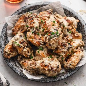 Garlic Pramesan Wings