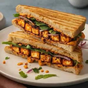 Grilled Paneer Tikka Sandwich
